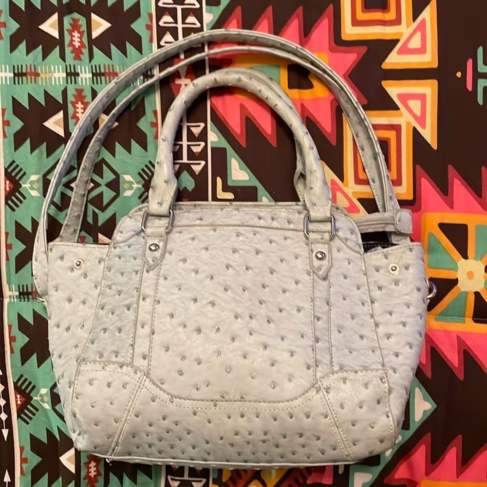 Merona Ostrich print purse​​​